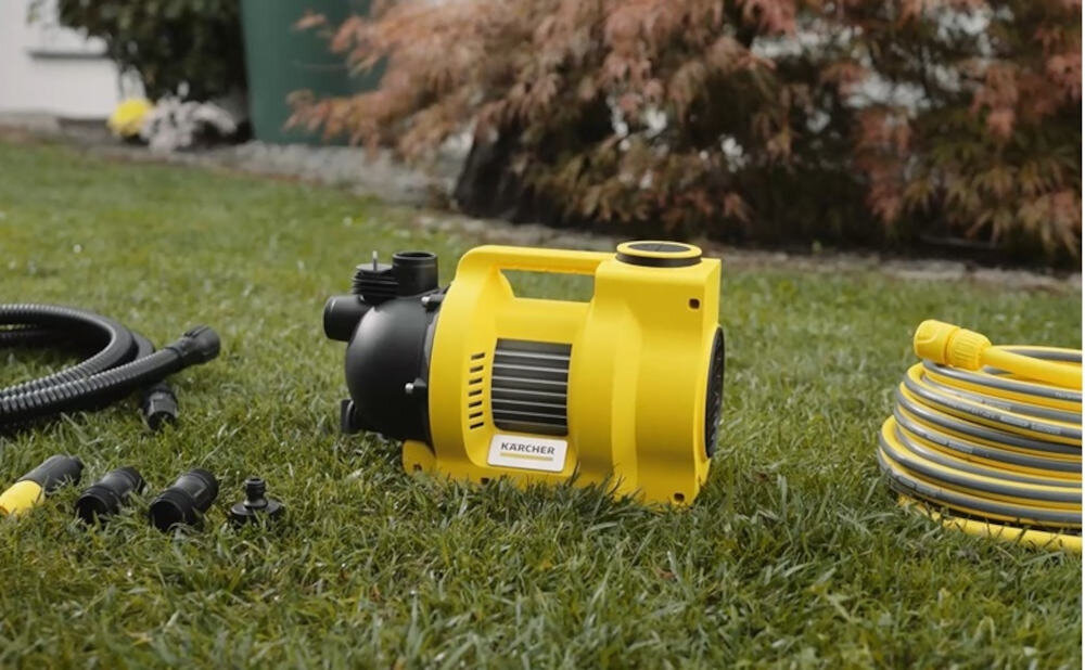 Pompa do wody KARCHER BP 4.500 Garden Set Plus 1.645-701.0 elektryczna moc 550 W wydajnosc 4500 l/h wysokosc tloczenia 36 m