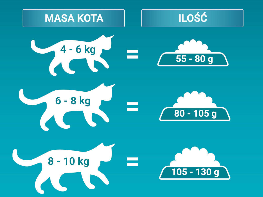 Karma dla kota PURINA ONE Sterilcat Łosoś & Pszenica 1,5 kg sklad zywienie