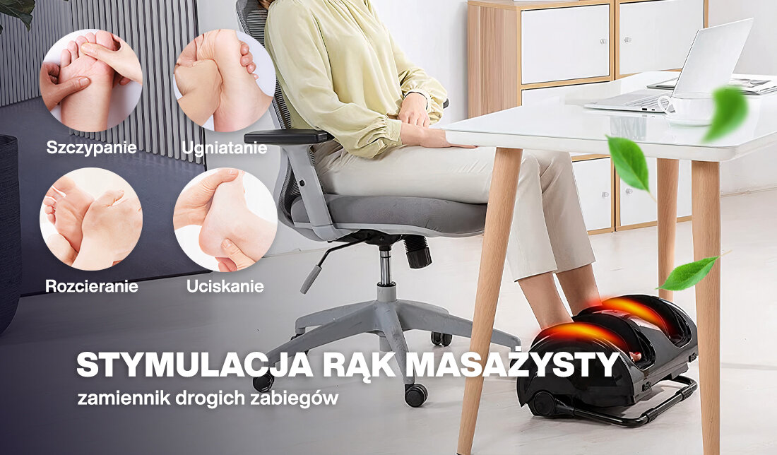 Masażer do stóp MEDIVON Pure Complete Total opis ogólny