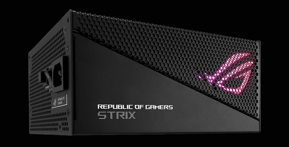 Zasilacz ASUS ROG Strix Aura Edition 850W 80 Plus Gold  - aluminiowa obudowa 