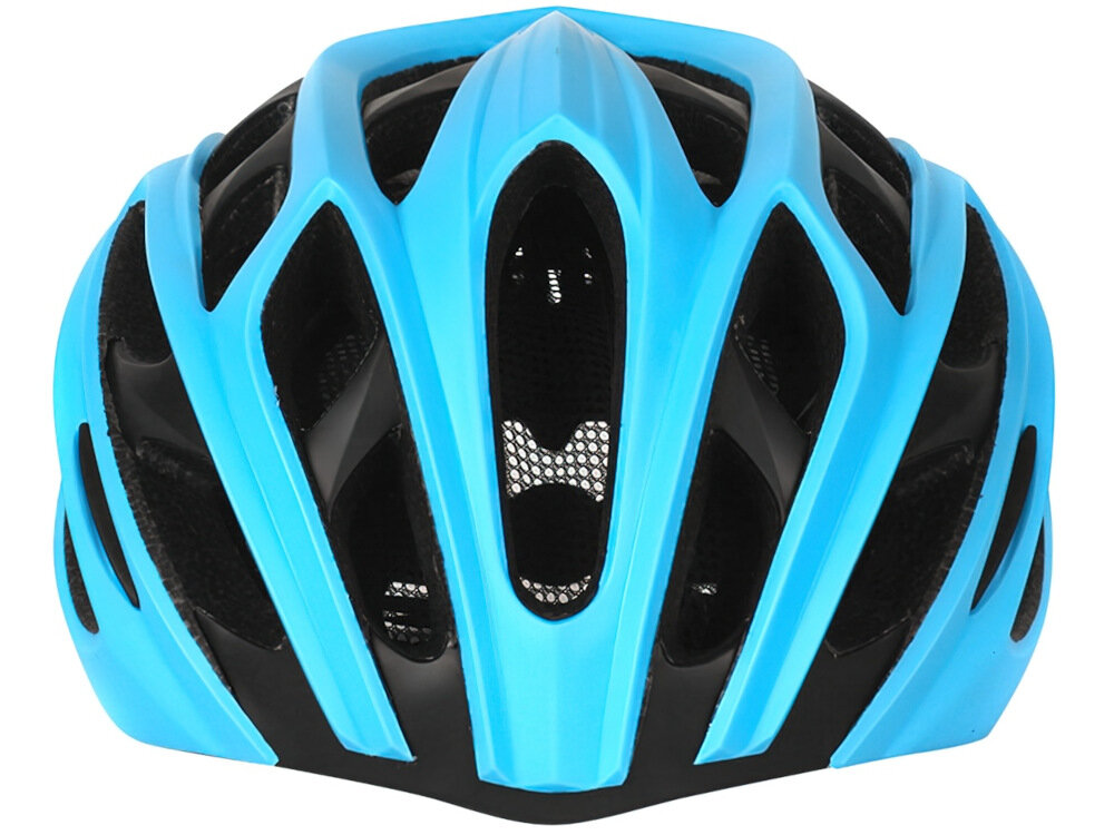 Kask rowerowy VÖGEL VKA-934AQ Seledynowo-czarny Szosowy (rozmiar S-M) rozmiar S-M dla dorosłych dbanie o własne bezpieczeństwo chroni głowę przed urazami i obrażeniami absolutna ochrona