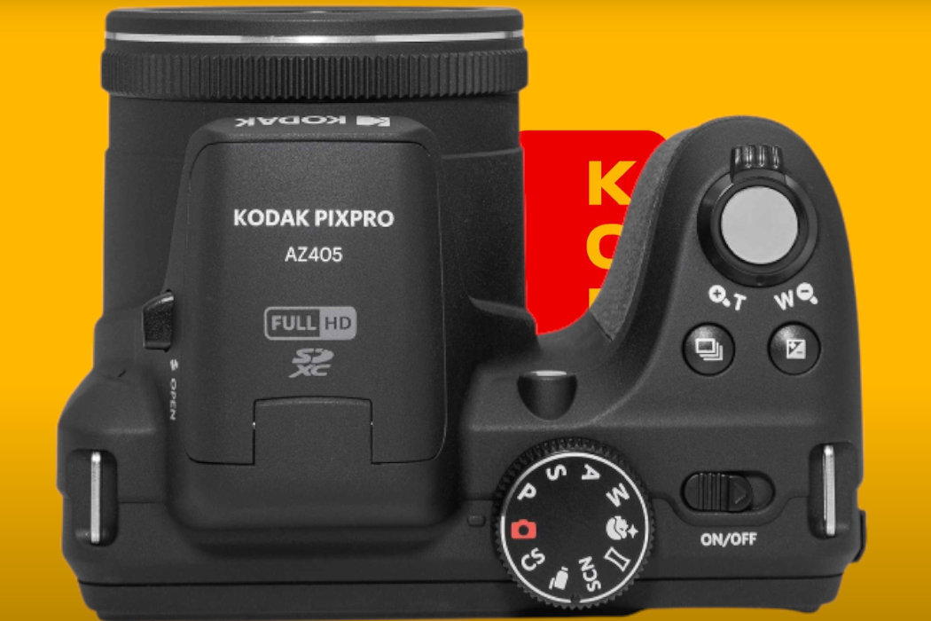 Aparat KODAK PixPro AZ405BK rozdzielczość bateria stabilizacja zoom af przysłona obiektyw makro ogniskowa 