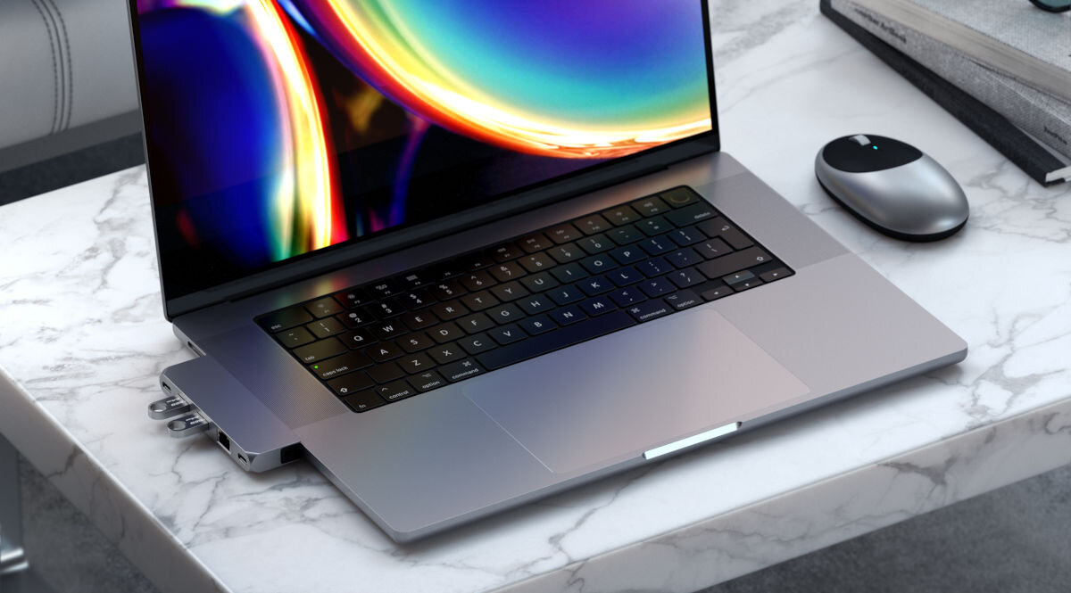 Hub SATECHI ST-UCPHMIS Szary USB-C rozdzielczośc 6K częstotliwość 60 Hz