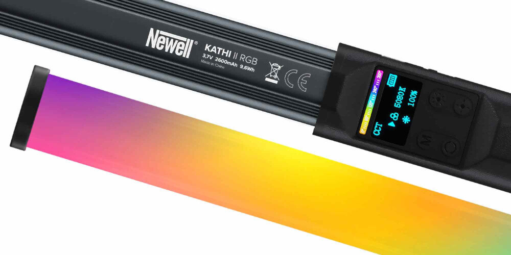 Lampa LED NEWELL RGB Kathi II temperatury barwowej światła od 2500 do 9000 K