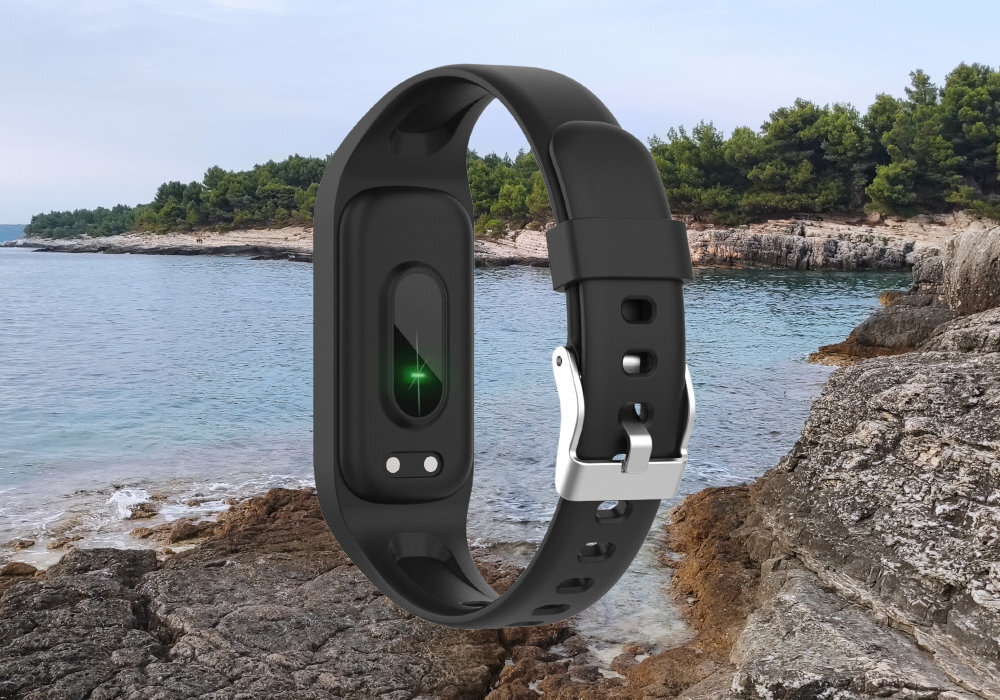 Smartband DENVER BFK-312C wytrzymałość styl elegancja przydatność samopoczucie wyposażenie