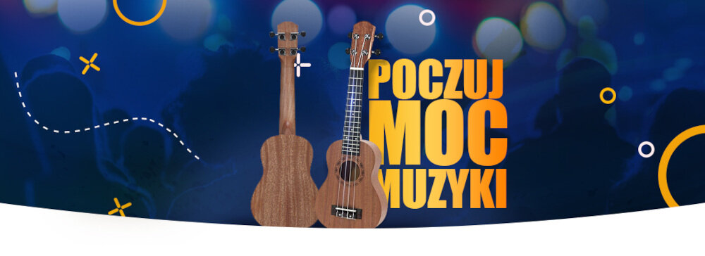 Ukulele MUSICMATE 23 U-02 - rozmiar