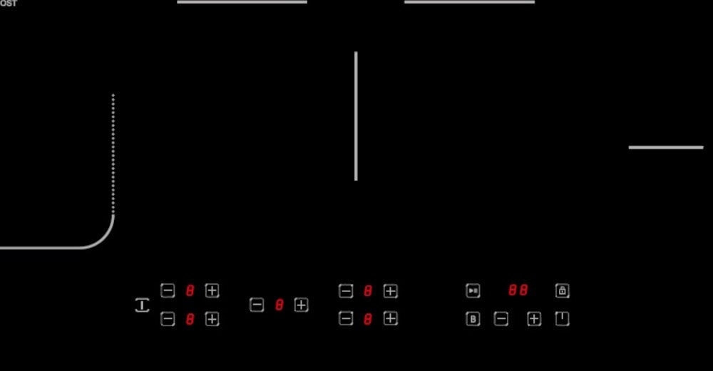 Płyta indukcyjna LIN LI-B57235 STEROWANIE PANEL DOTYKOWE