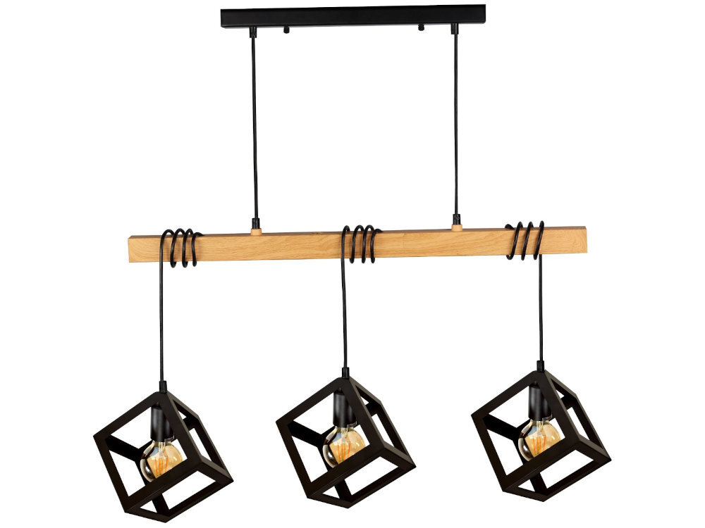 Lampa sufitowa GOLDLUX Sweden Wood 20 W E27