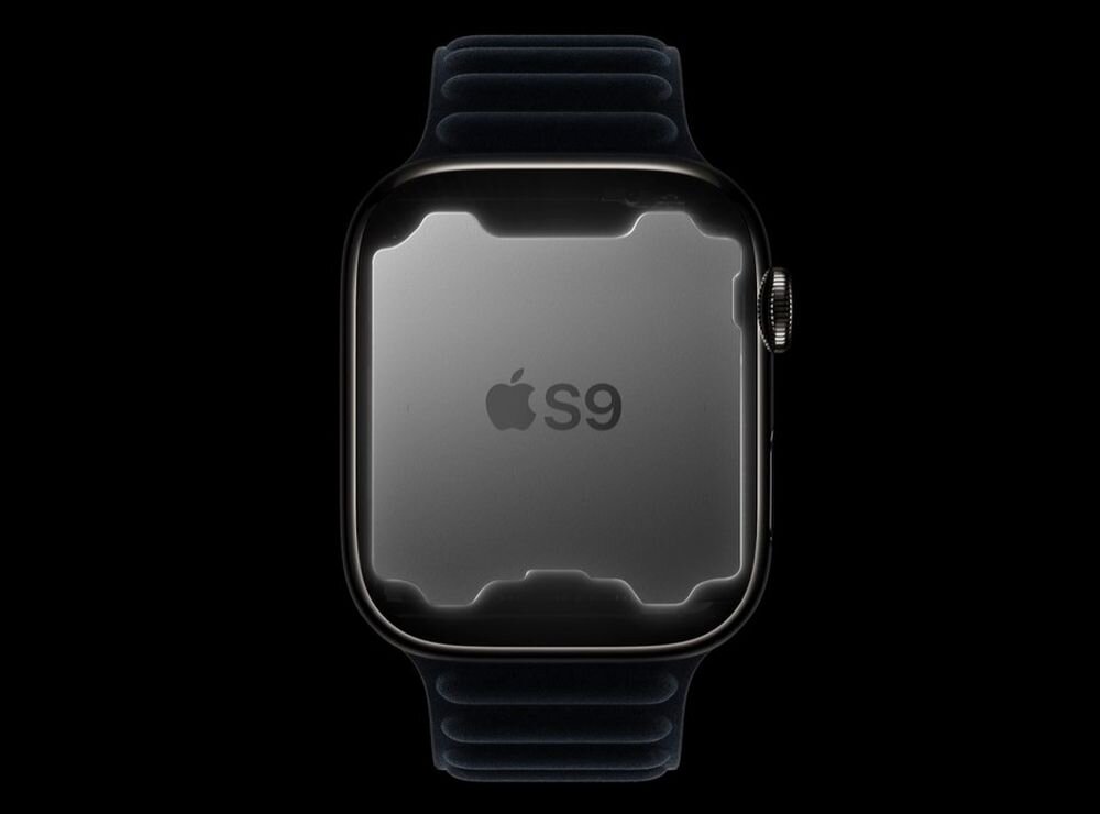 Smartwatch APPLE Watch 9 ekran bateria czujniki zdrowie sport pasek ładowanie pojemność rozdzielczość łączność sterowanie krew puls rozmowy smartfon aplikacja 