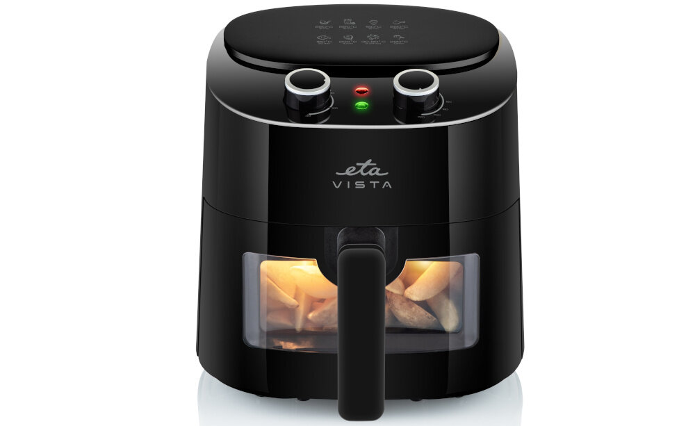 Frytownica beztłuszczowa ETA Fritta 216890000 Air Fryer pojemnk energia