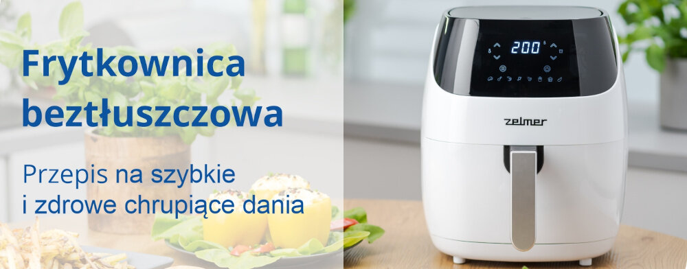 Frytkownica beztłuszczowa ZELMER ZAF5501W Air Fryere