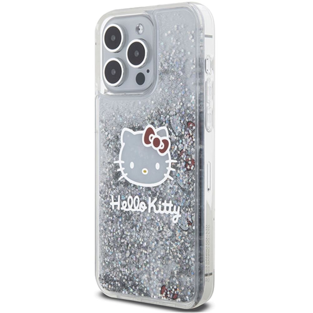 Etui HELLO KITTY Liquid Glitter Charms  iphone ochrona brokat stylowe 