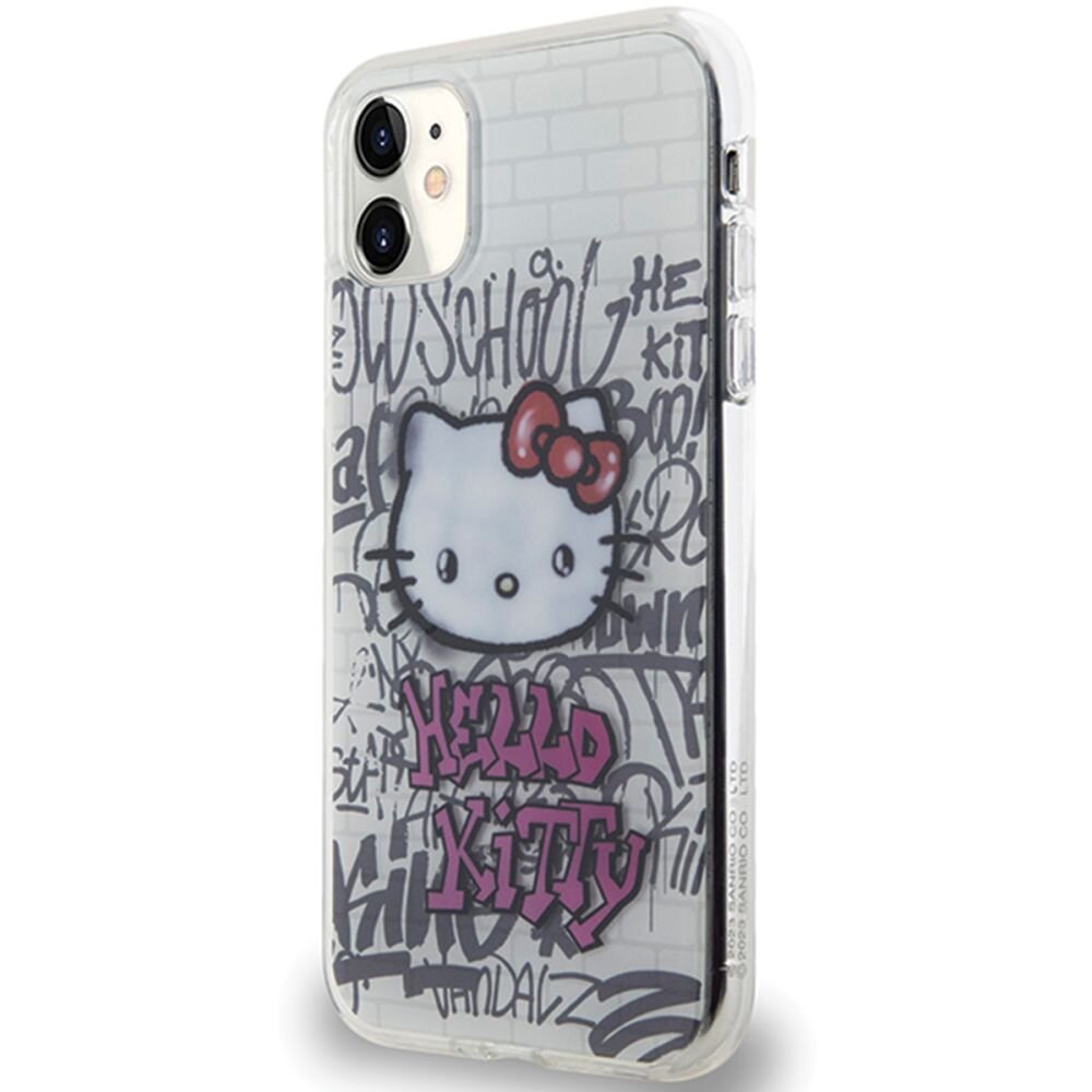 Etui HELLO KITTY IML Kitty On Bricks smartfon dopasowanie ochrona materiał wzór 