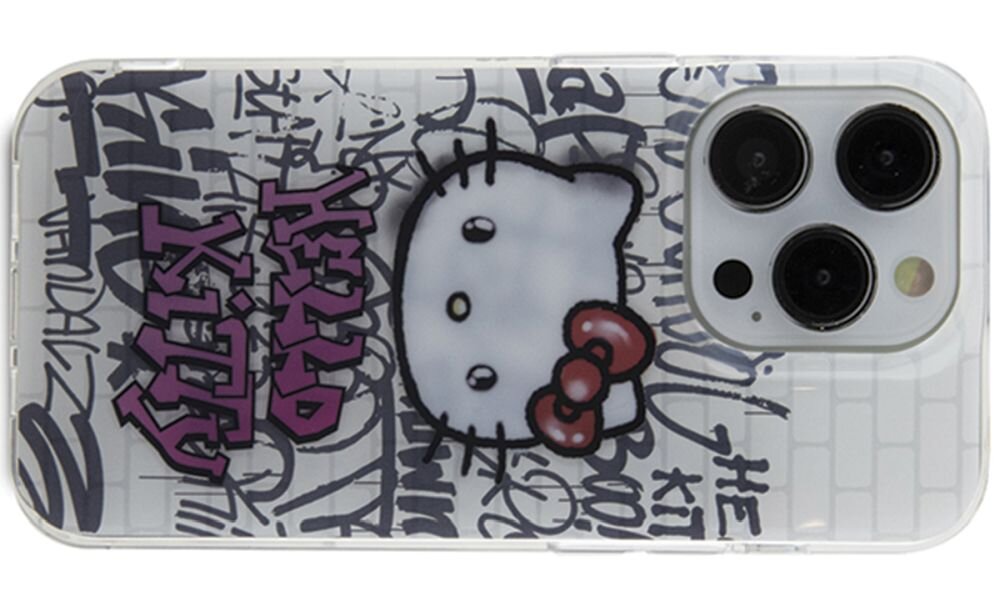 Etui HELLO KITTY IML Kitty On Bricks smartfon dopasowanie ochrona materiał wzór 