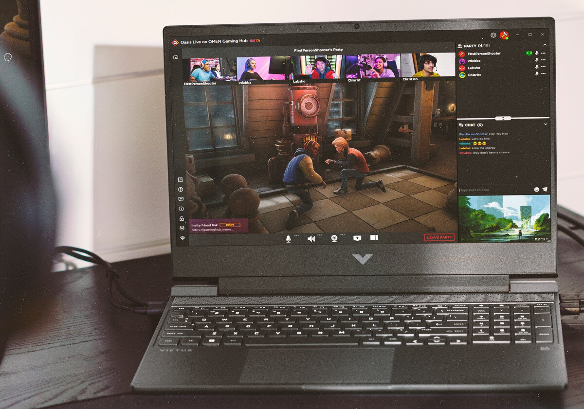 Laptop HP Victus 15-FA0999NW 15.6 IPS 144Hz i5-12450H 16GB RAM 512GB SSD Geforce RTX3050 Windows 11 Home wyświetlacz rozdzielczość odświeżanie