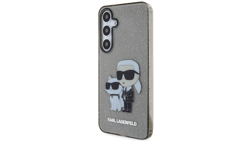 Etui KARL LAGERFELD Glitter Karl&Choupette - stylowe etui karl lagerfeld