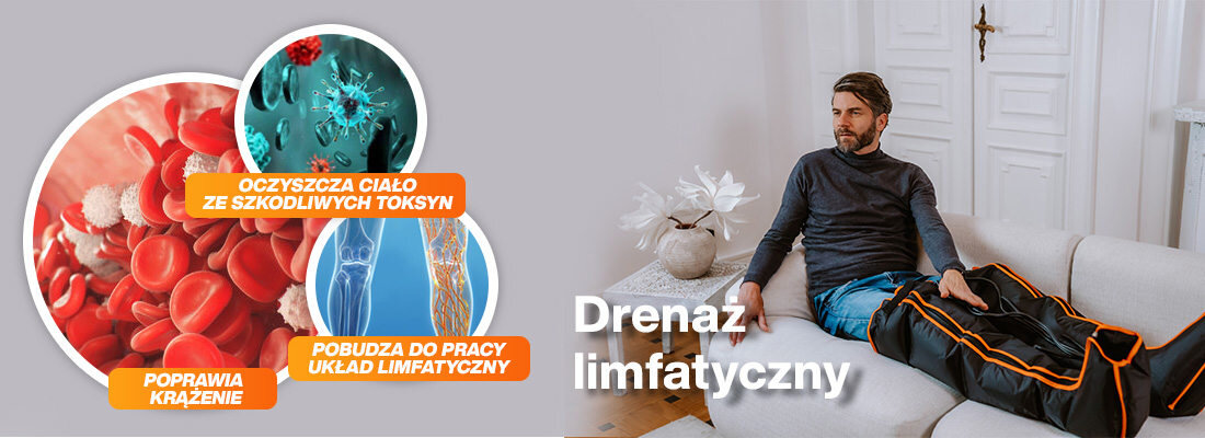 Nogawki MEDIVON do Portia Leg Drenaż limfatyczny