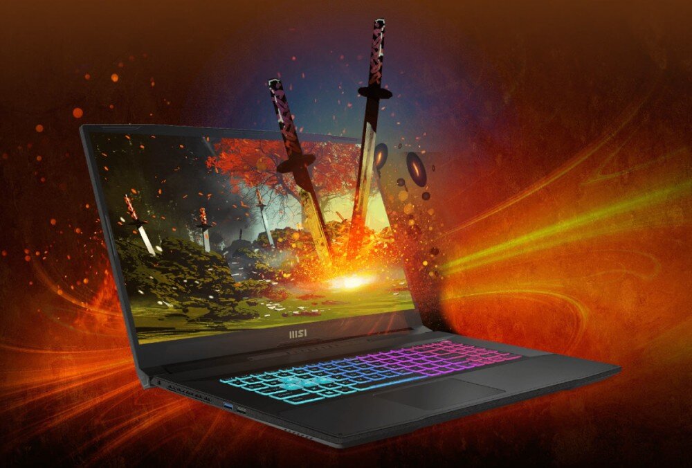 Laptop MSI Katana 17 B12UCRK-1056XPL 17.3 IPS 144Hz i7-12650H 16GB RAM 512GB SSD GeForce RTX3050 przeznaczenie cechy zalety wygląd obudowa opis