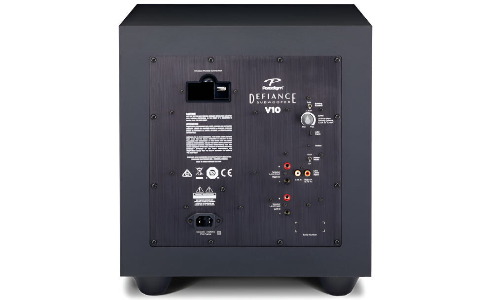 Subwoofer PARADIGM Defiance V10 -  design