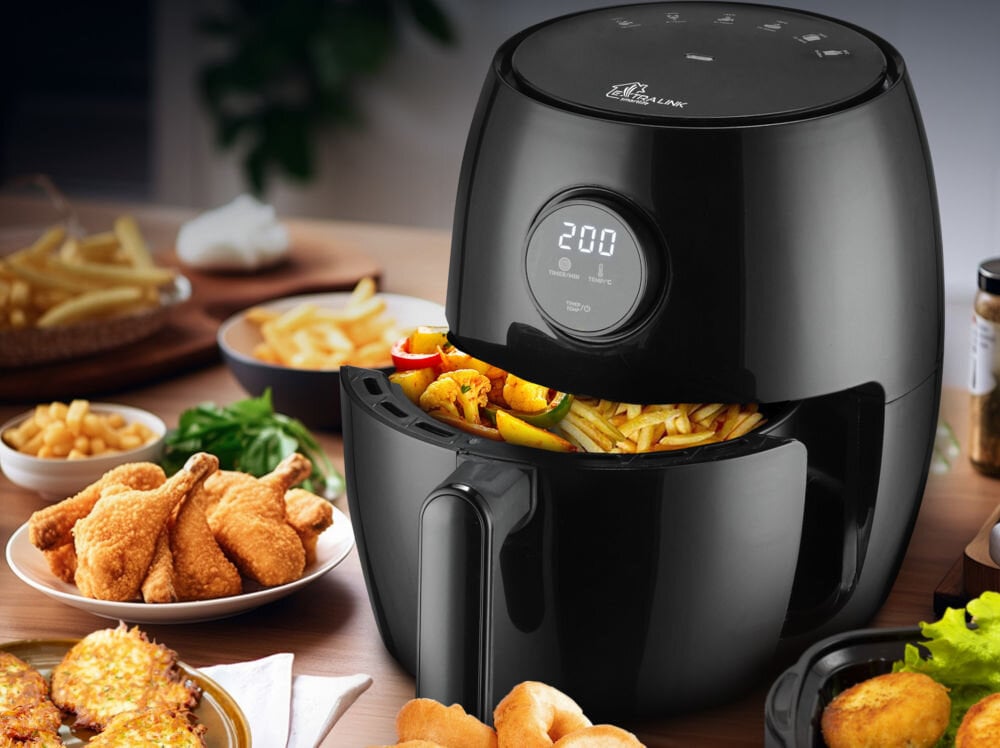 Frytkownica beztłuszczowa EXTRALINK SJ-200 Air Fryer pomocnik w kuchni