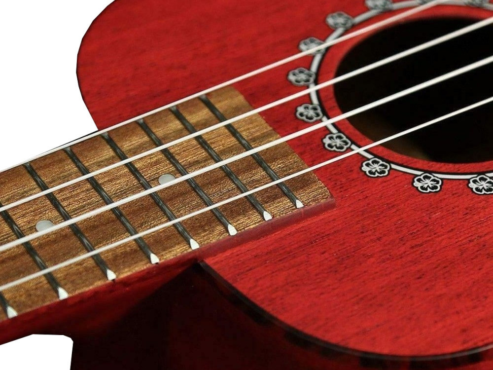 Ukulele PUKA PK-PHS korpusowi z drewna sapele szyjce z okoume głęboki i ciepły dźwięk kość w siodełku oraz mostku Aquila Nylgut