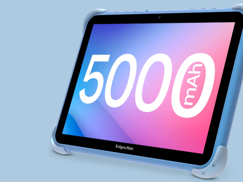 Tablet KRUGER&MATZ Fun 1008 długie godziny zabawy, nauki i kreatywności 5000 mAh