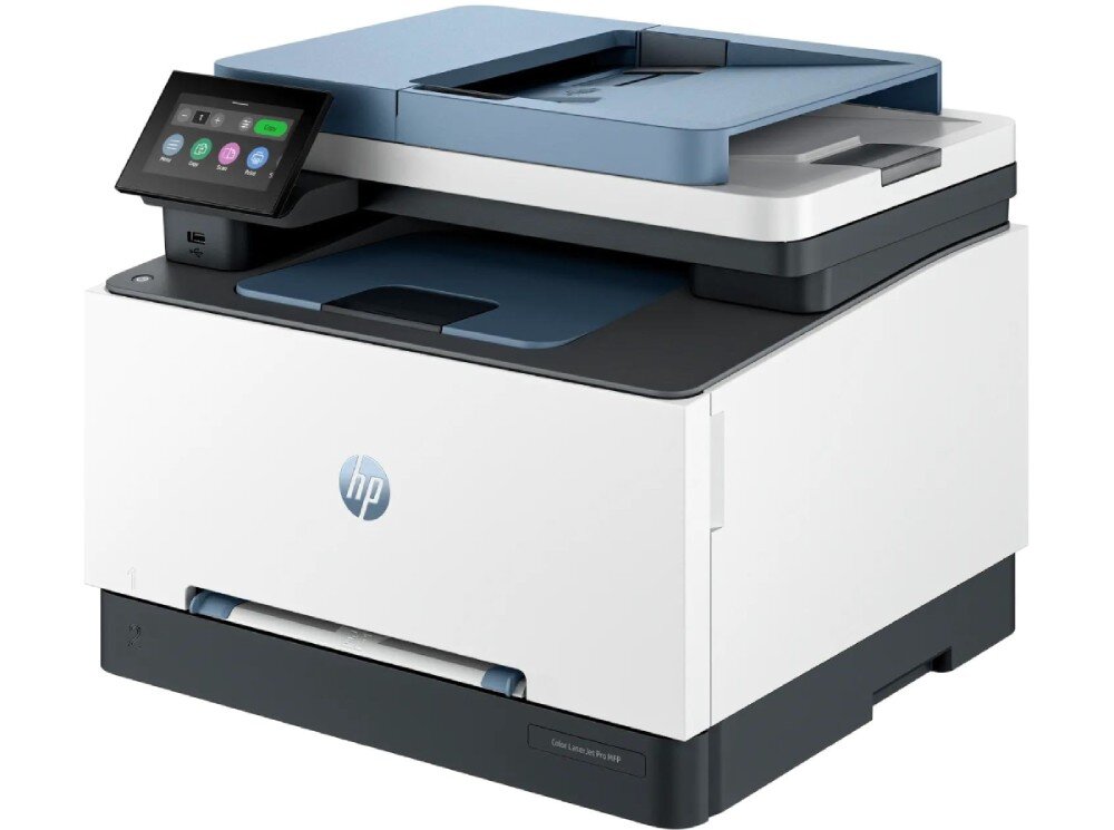 Urządzenie wielofunkcyjne HP Color LaserJet Pro 3302fdw Druk w kolorze, Automatyczny druk dwustronny, Wi-Fi obsługa podajnik taca odbiorcza format wyświetlacz