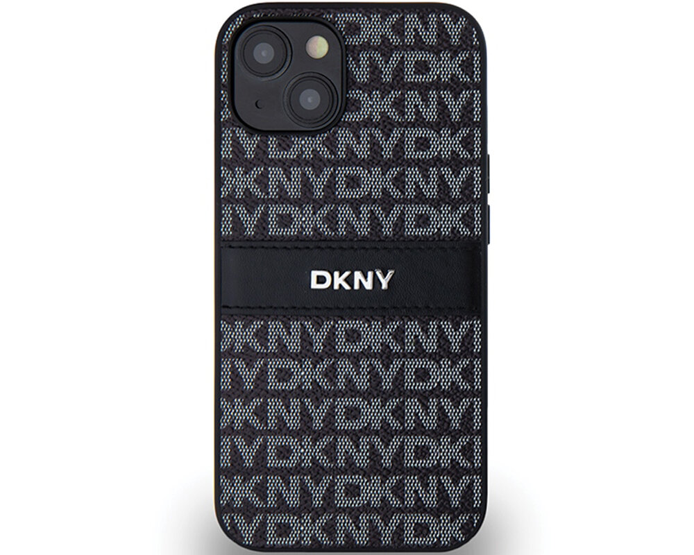 Etui DKNY Leather Mono Stripe & Metal Logo olsniewajacy idealnie przylega wyrozniajacy sie wygoda chroni