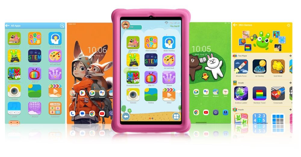 Tablet BLACKVIEW Tab 60 Kids edukacja dzieci materialy motyw