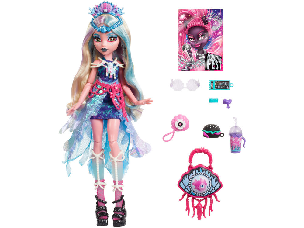 Lalka MONSTER HIGH Fest Cleo De Nile HXH81 elementy zestaw