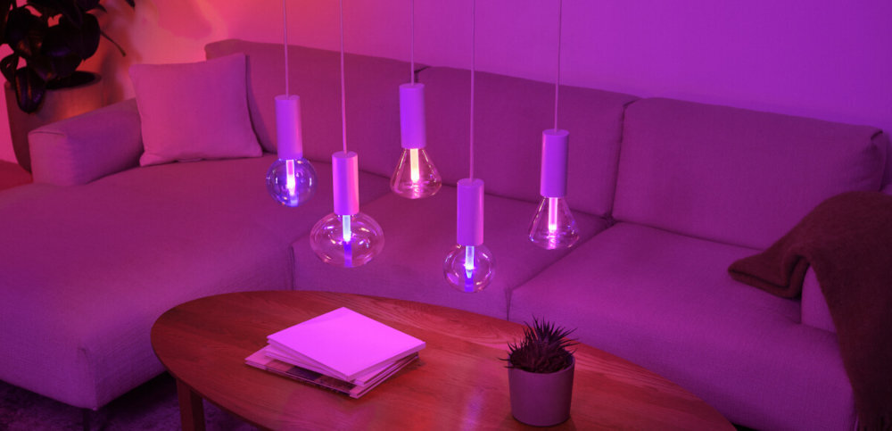 LED PHILIPS HUE 16 milionów kolorów technologii RGB 500 lumenów 60 W 6.8 W