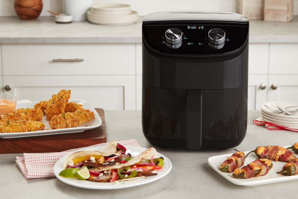 Frytkownica beztłuszczowa INSTANT POT Vortex Biały Air Fryer temperatura czas lampki kontrolne