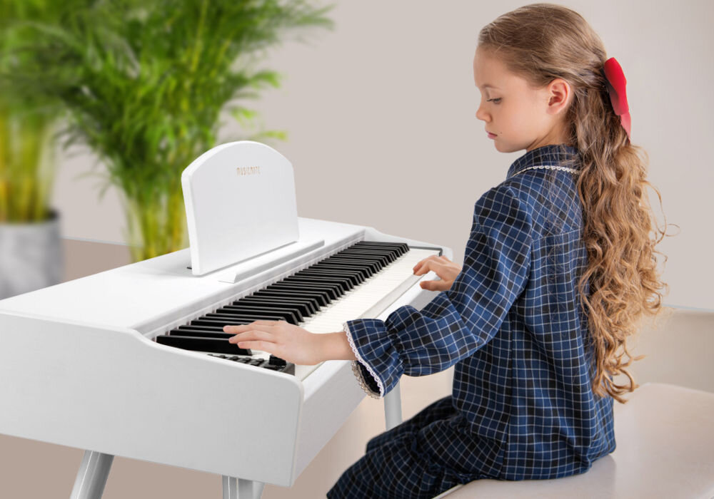 Pianino cyfrowe MUSICMATE MM-P40-W Biały jakość dźwięku zastosowanie