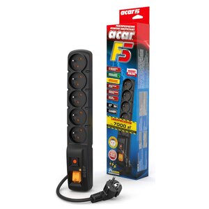Listwa ACAR F5 (3 m) Czarny