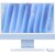 Komputer APPLE iMac 2024 23.5 Retina M4 (8 rdzeni) 16GB RAM 256GB SSD macOS Niebieski